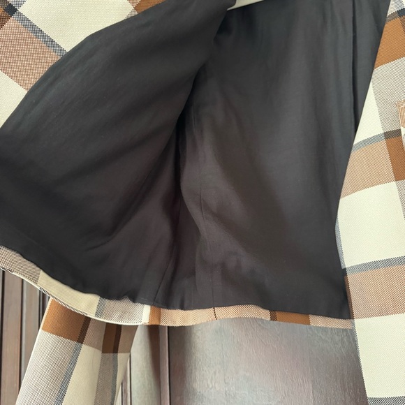Tibi Dylan Plaid Crop Jacket, Size 10 - Picture 7 of 14